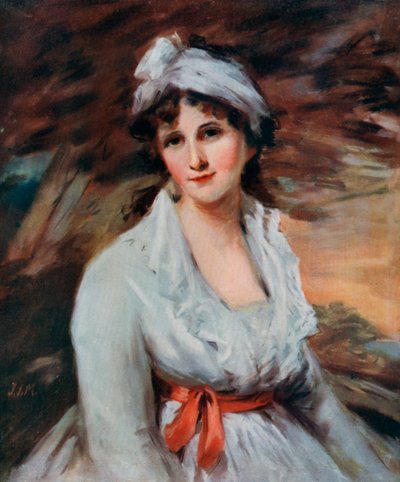 Señorita Anna Elizabeth Clements, siglo XIX 1913 de John James Masquerier