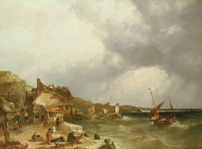 La Costa en Étaples, 1853 de John James Wilson