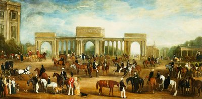 Hyde Park Corner de John Jnr. Ferneley