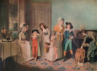 Lunes Negro o la Partida para la Escuela, 1790 de John Jones