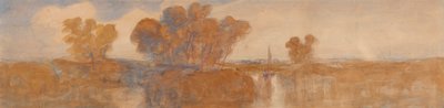 Una vista lejana de Norwich de John Joseph Cotman