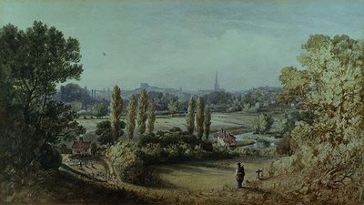 Norwich desde Crown Point de John Joseph Cotman
