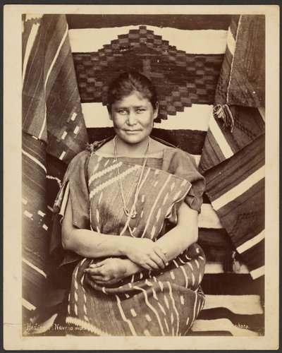 Hedipa: una mujer navajo de John K. Hillers