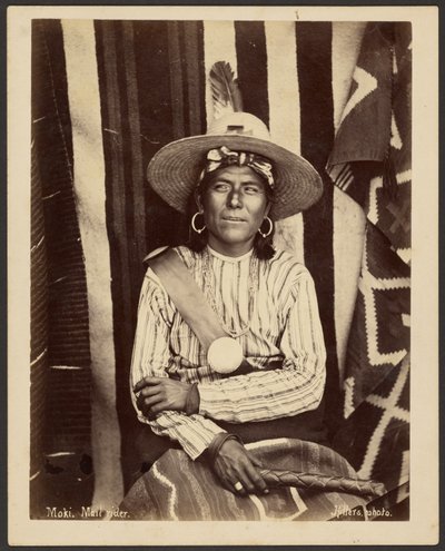Jinete del correo Moki de John K. Hillers
