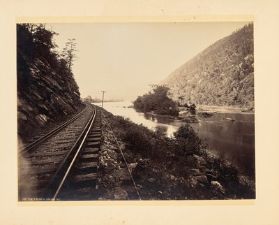 En el French Broad, Carolina del Norte de John K. Hillers
