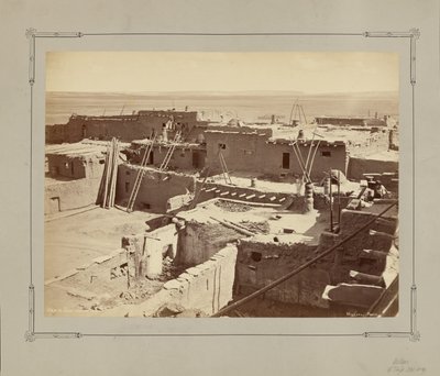 Vista de Zuni hacia el sureste de John K. Hillers