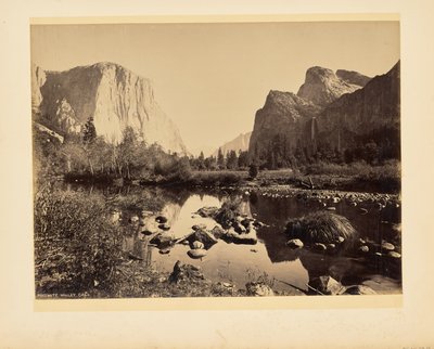Valle de Yosemite, California de John K. Hillers