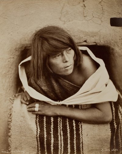 Zuni, observando de John Karl Hillers