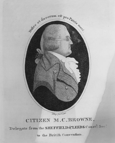 Ciudadano M.C.Browne, 1794 de John Kay