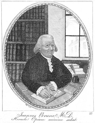 John Brown, médico escocés, 1791 de John Kay
