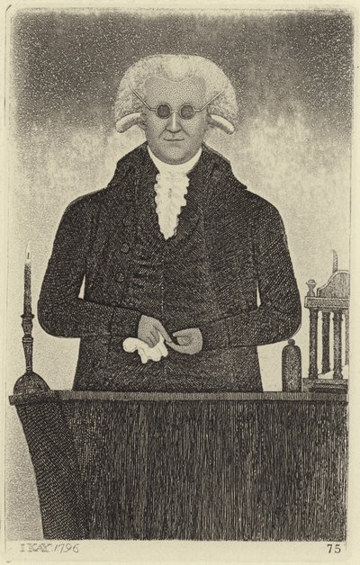 Retrato de Henry Moyes de John Kay