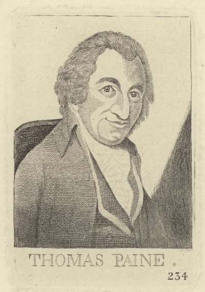 Retrato de Thomas Paine de John Kay