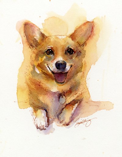 Retrato de Ellie de John Keeling