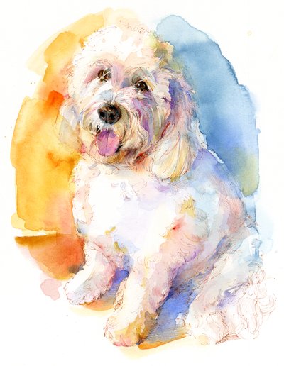 Retrato de Oliver de John Keeling