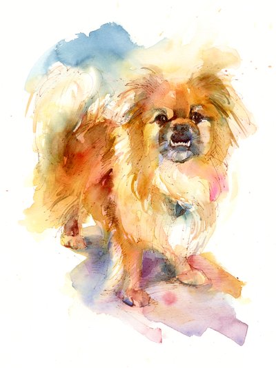Retrato de Tipper de John Keeling