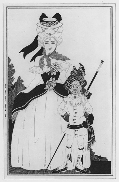 Ilustración para Amor por Amor de William Congreve (litografía) de John Kettelwell