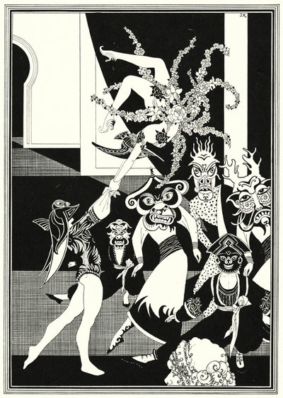 Ilustración para La historia de Aladino y la lámpara maravillosa de John Kettelwell