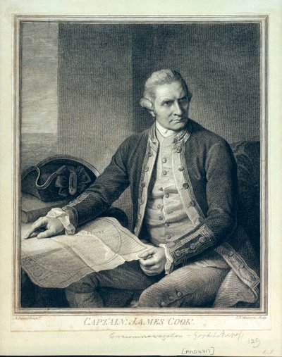 Capitán James Cook (1728-1779) de John Keyse Sherwin