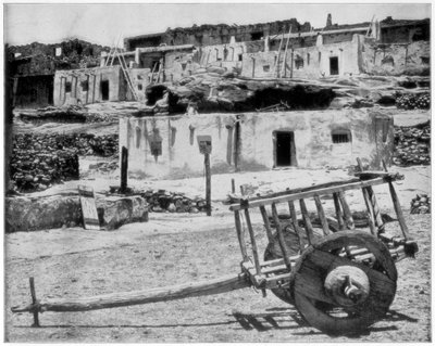 Casas de adobe, Nuevo México, EE.UU. de John L. Stoddard