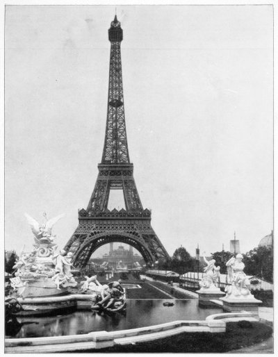 Torre Eiffel, París, finales del siglo XIX de John L. Stoddard