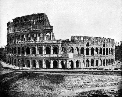 Exterior del Coliseo, Roma, 1893 de John L. Stoddard