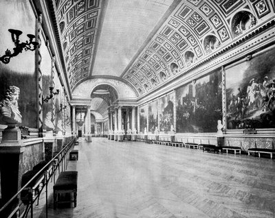 Galería de Batallas, Versalles, Francia, 1893 de John L. Stoddard