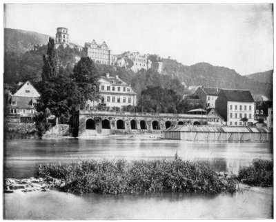 Castillo de Heidelberg, Alemania, finales del siglo XIX de John L. Stoddard