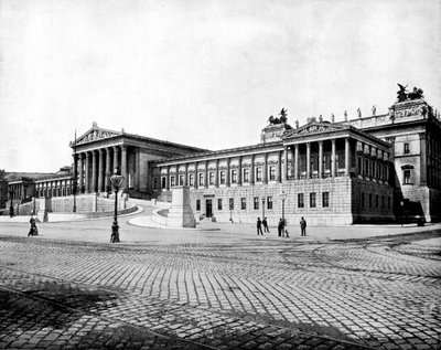 Casas del Parlamento, Viena, 1893 de John L. Stoddard