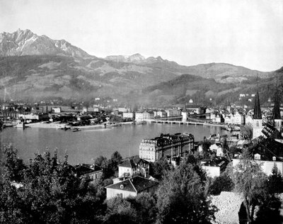 Lucerna, Suiza, 1893 de John L. Stoddard