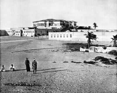 Palacio y harén, Alejandría, Egipto, 1893 de John L. Stoddard