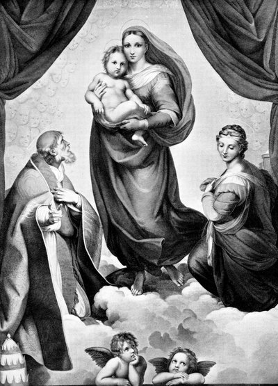 La Madonna en San Sisto, c1512, 1893 de John L. Stoddard