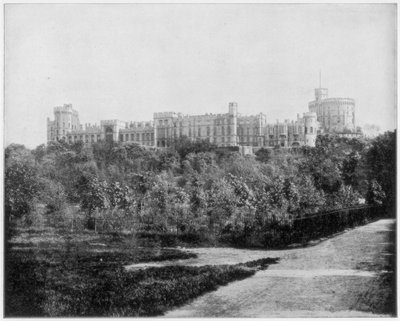 Castillo de Windsor, Inglaterra, finales del siglo XIX de John L. Stoddard