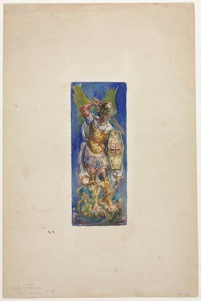 Diseño para Vidrieras de John La Farge