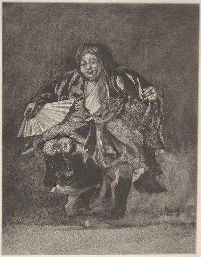 Bailarín de Noh, ca. 1886 de John La Farge