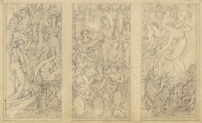 Estudio para "Comercio" de John La Farge