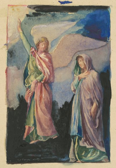 Estudio para "Fe" y "Esperanza" de John La Farge