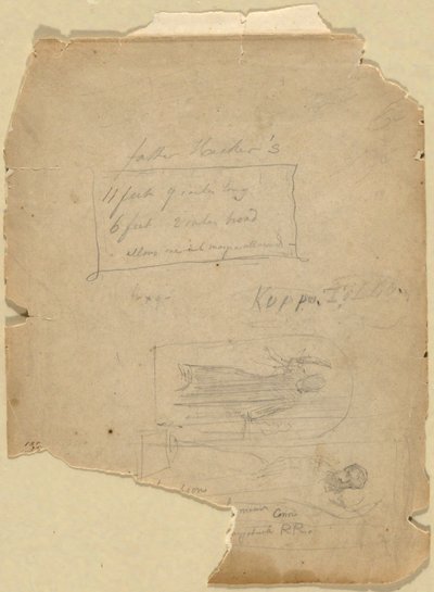 Estudio para la predicación santa en Atenas de John La Farge