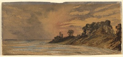 Atardecer en Red Spring de John La Farge