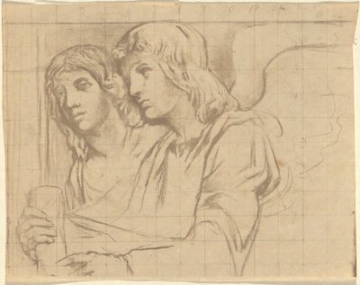 Dos ángeles para Trinity Church, Boston de John La Farge