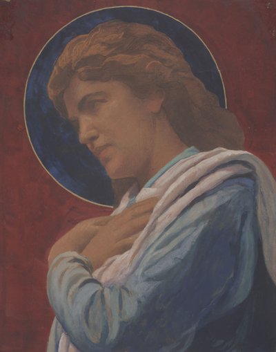 Un santo de John La Farge or Lafarge