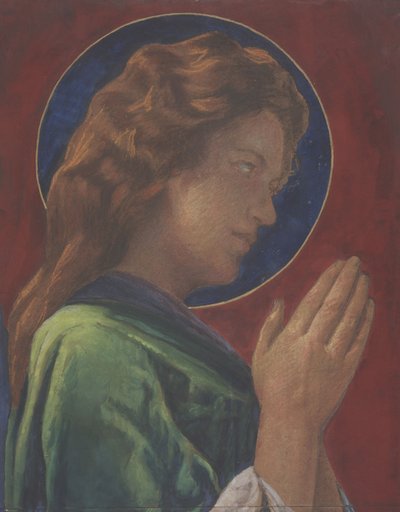 Un santo de John La Farge or Lafarge