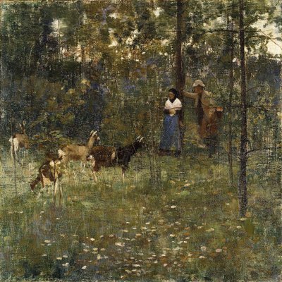 Un Extraño de John Lavery