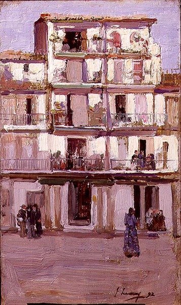 Casa en Tánger de John Lavery