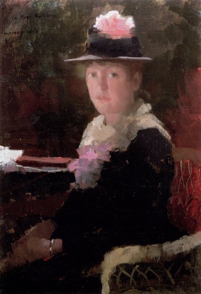 Retrato de la señorita Gerda Rydberg, 1883 de John Lavery