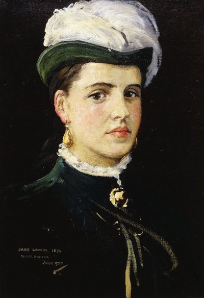 Retrato póstumo de Jane Lavery de John Lavery