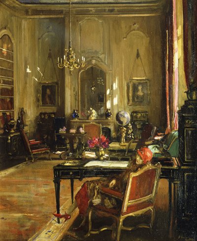 El sombrero rojo de John Lavery