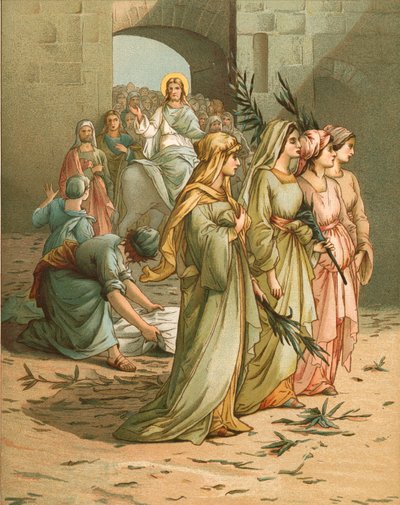 Cristo llegando a Jerusalén de John Lawson