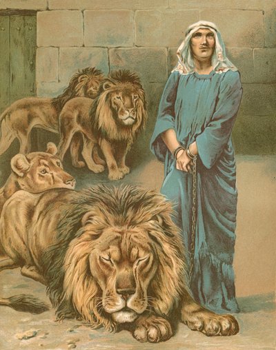 Daniel en el foso de los leones de John Lawson