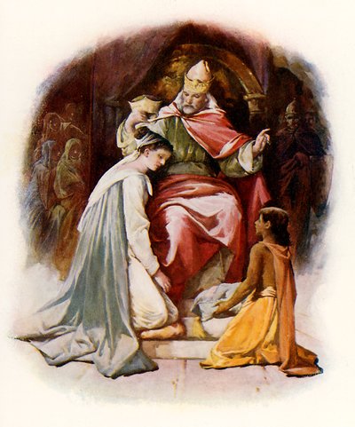 Ester coronada por el Rey Asuero de John Lawson