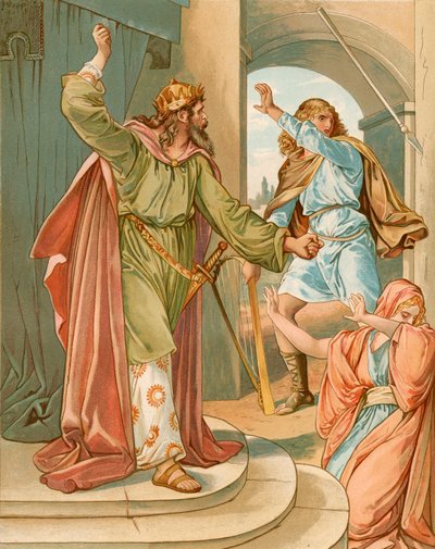 Saúl y David de John Lawson